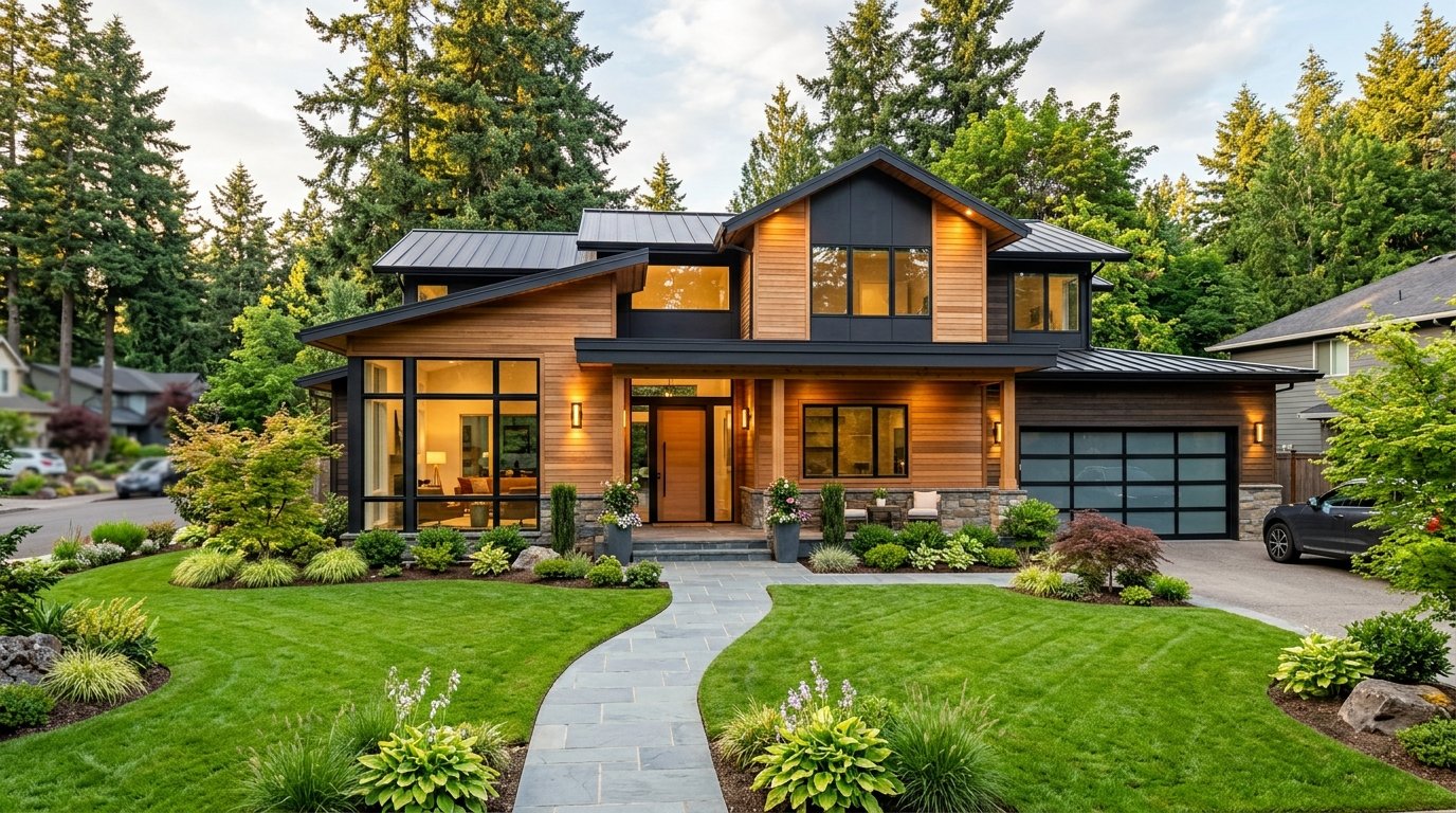 Pacific Northwest residential home in Medford Oregon